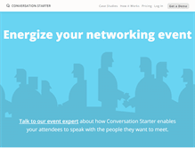 Tablet Screenshot of conversationstarter.net